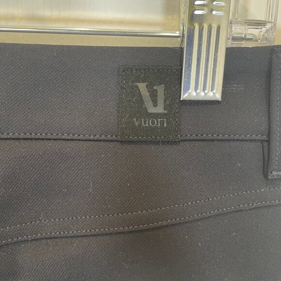 Vuori Mens Meta Pant Athletic Slim Fit Black Dressy Athleisure Career 30 - Picture 5 of 5
